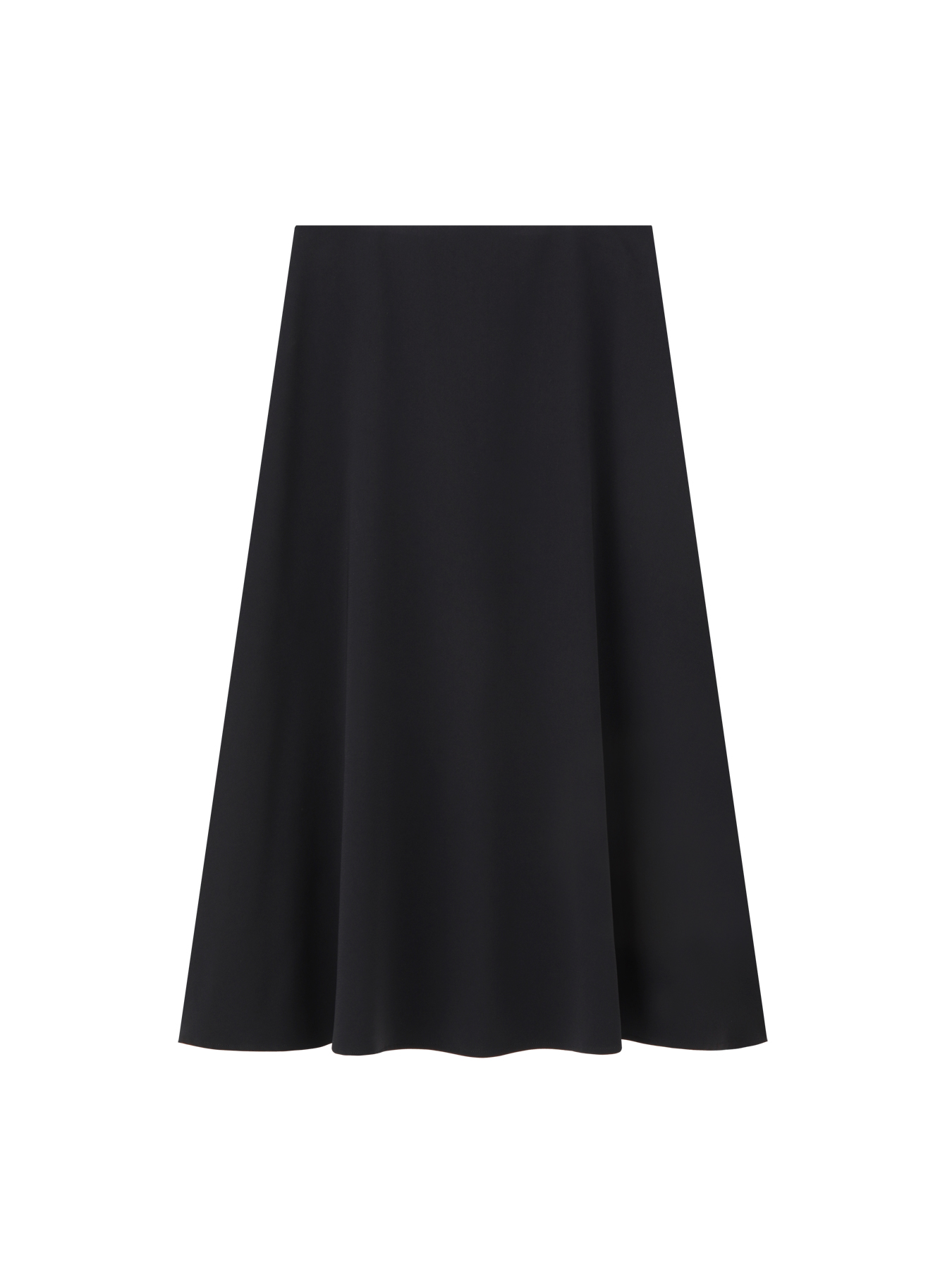 0336 M-premier BLACK ロングスカート 38サイズ ブラック