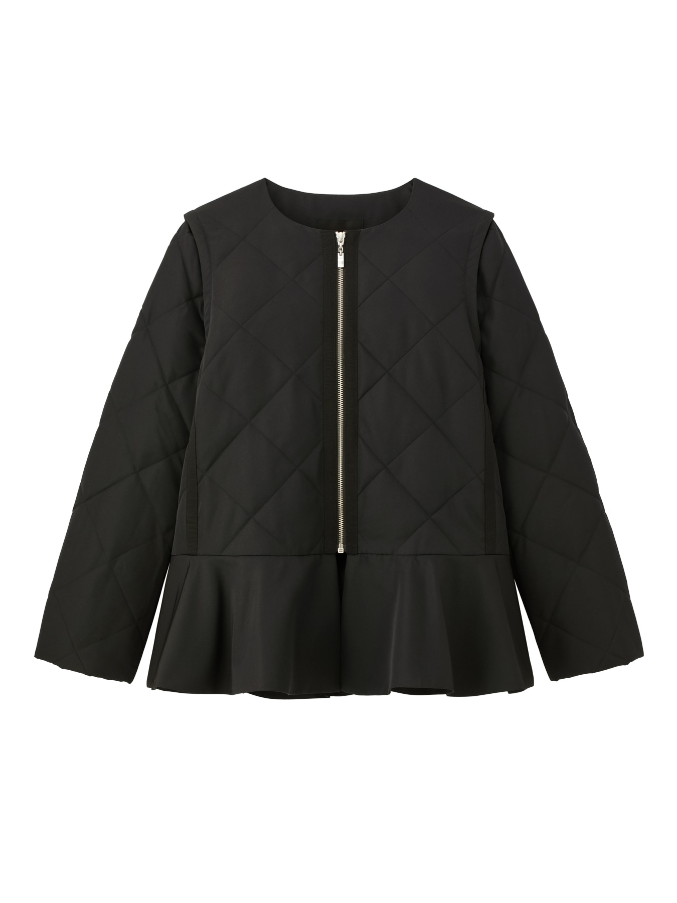 2WAYペプラムダウンジャケット