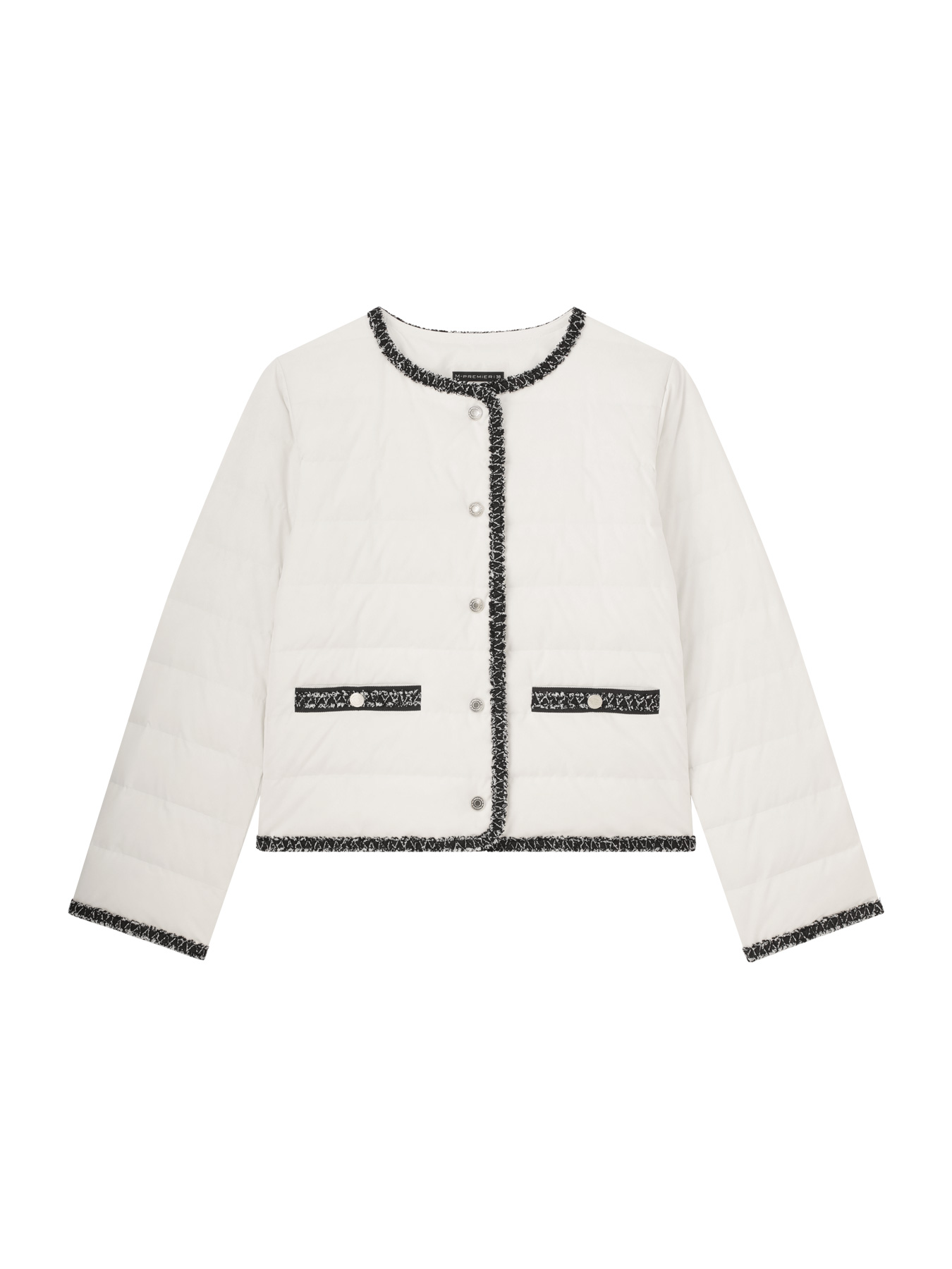 ブレードデザインショートダウンコート