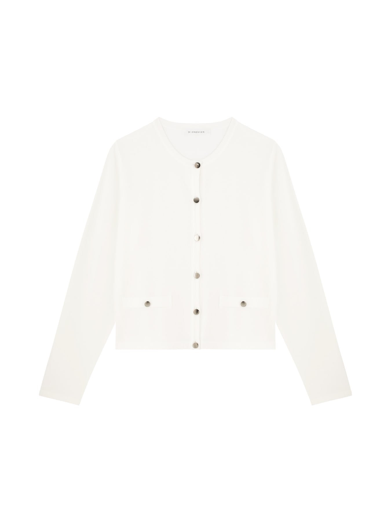 UVカットメタルボタンニットカーディガン