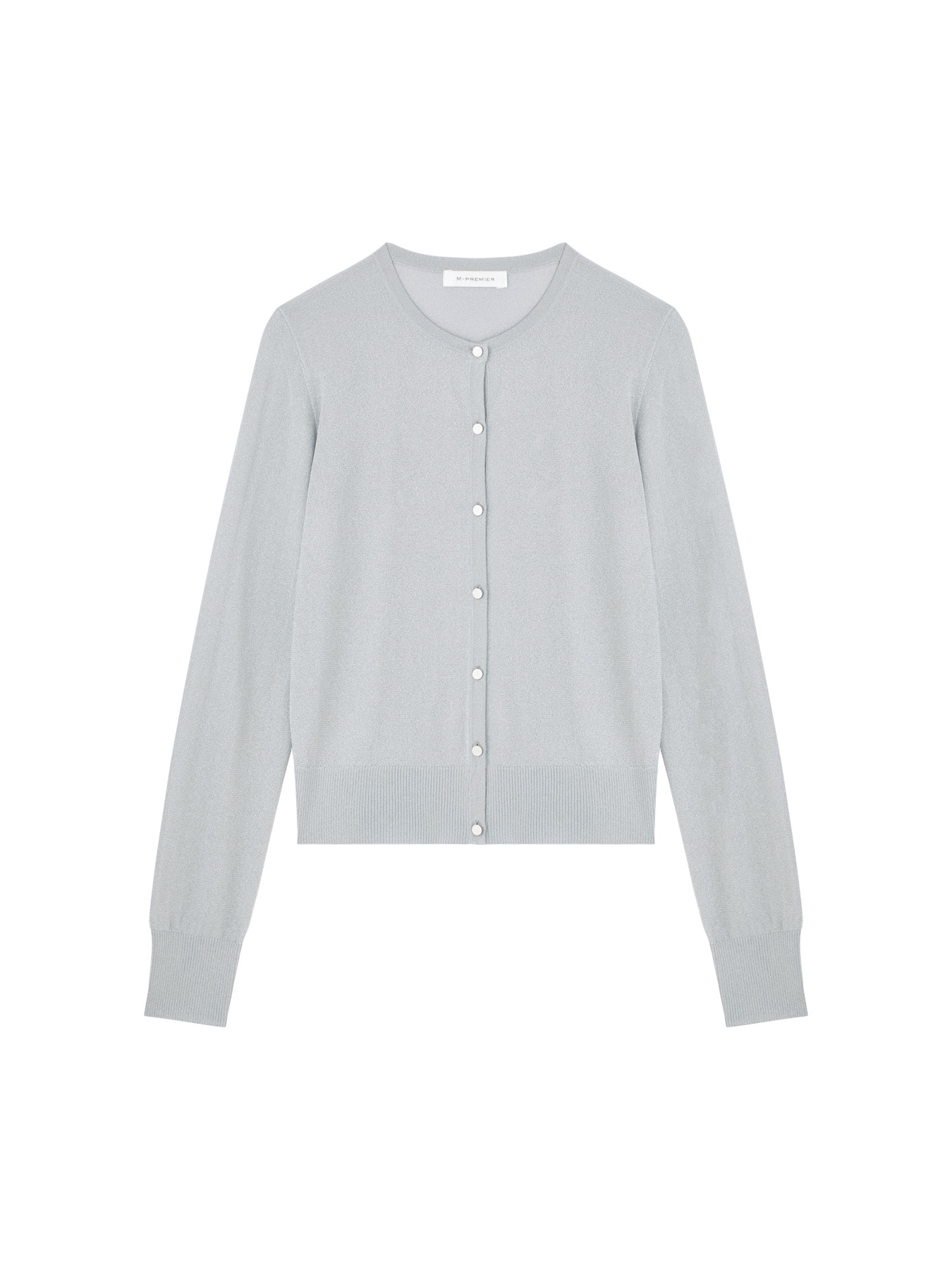 シルバーラメニットカーディガン