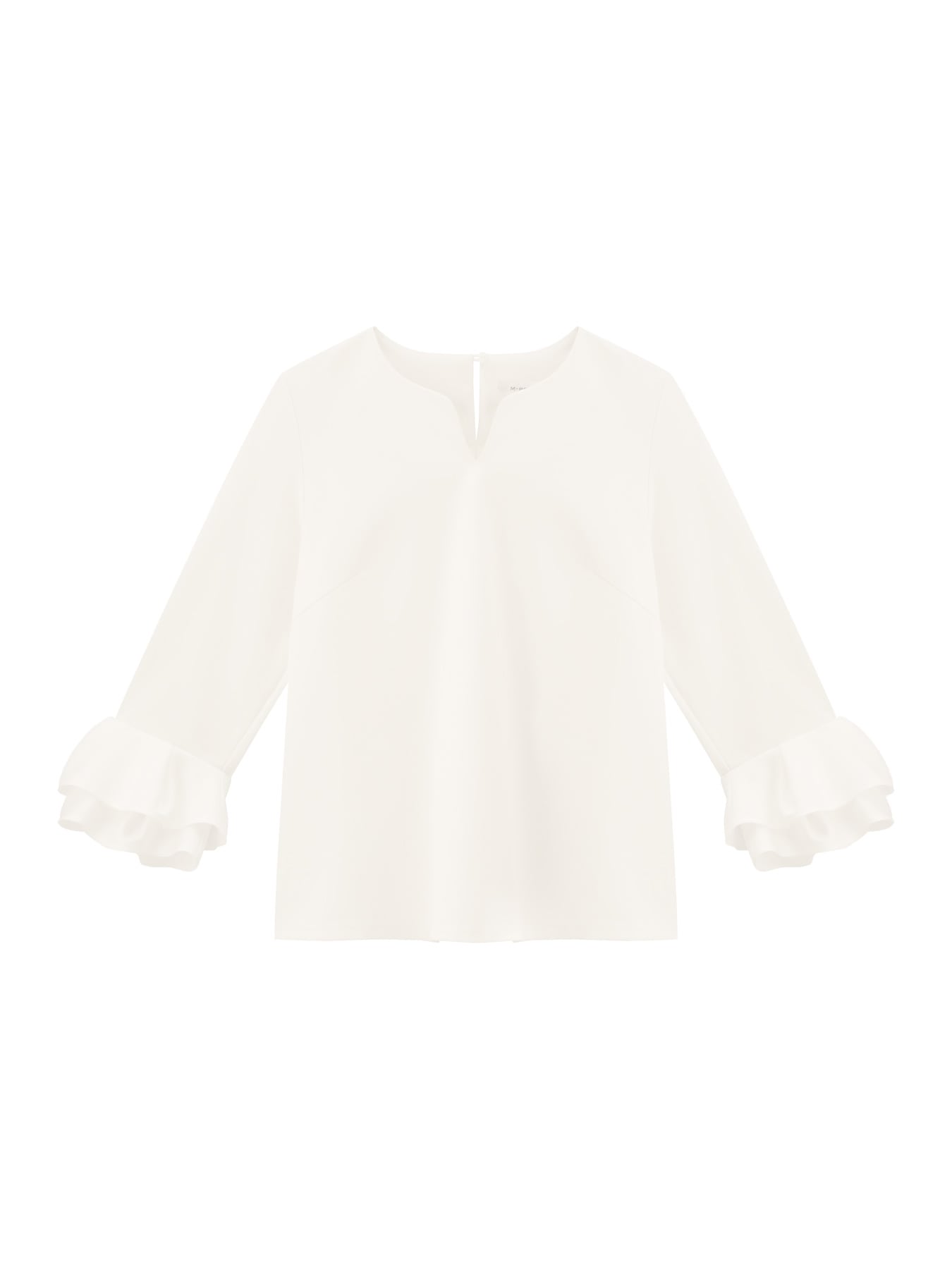 ティアードカフスポンチカットソー