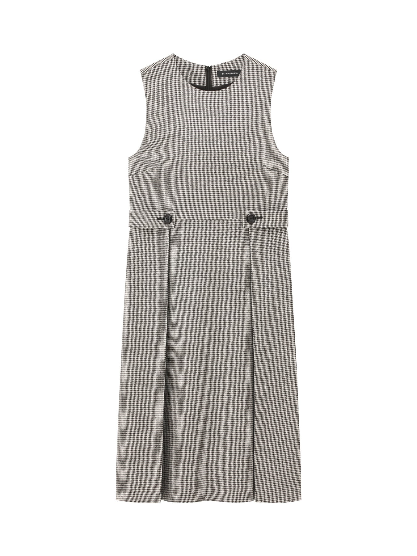 千鳥格子ツイードワンピース