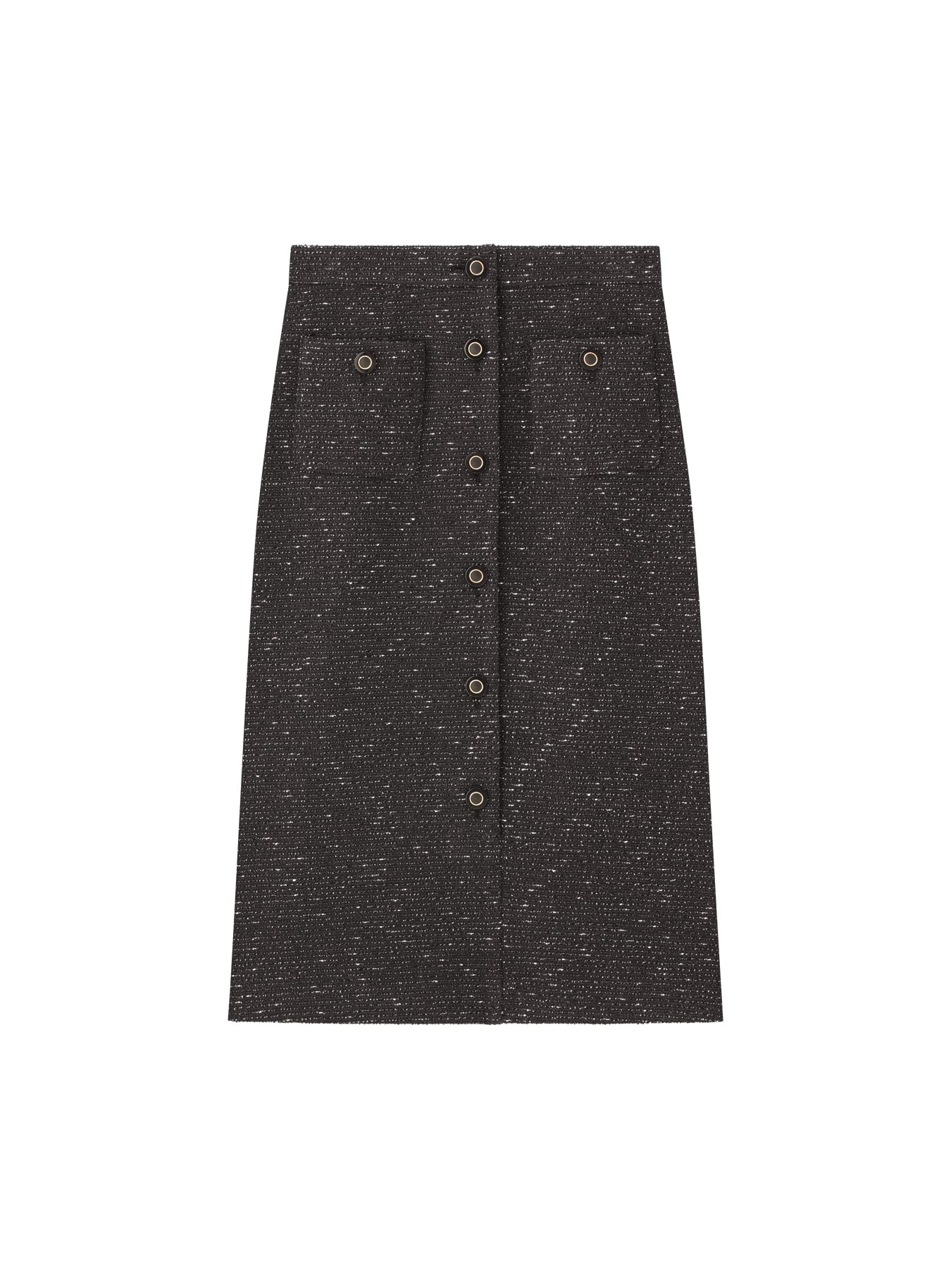 ファンシーニットツイードスカート