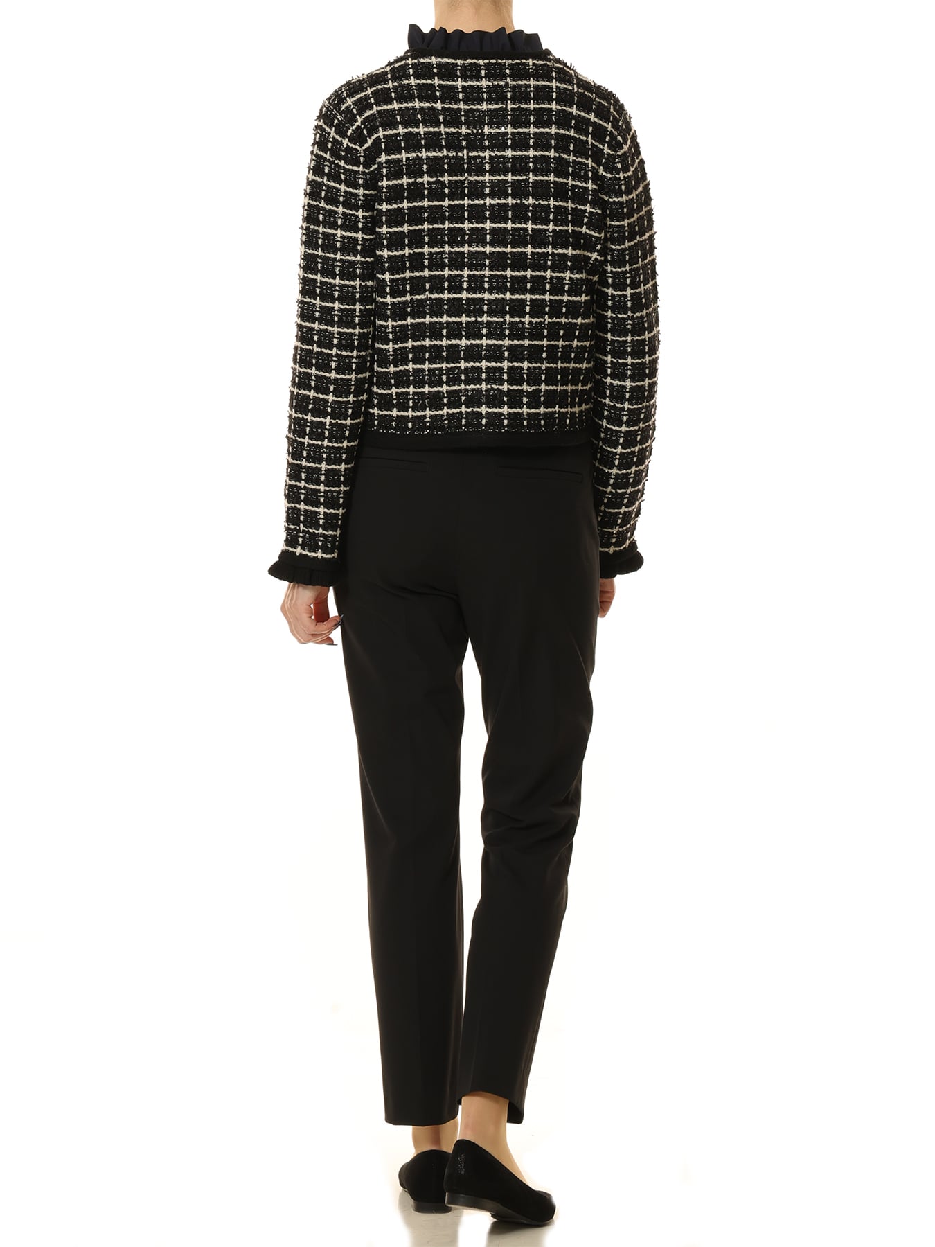 ツイードニットジャケット: M-premierBLACK公式通販｜m-i-d e-shopping