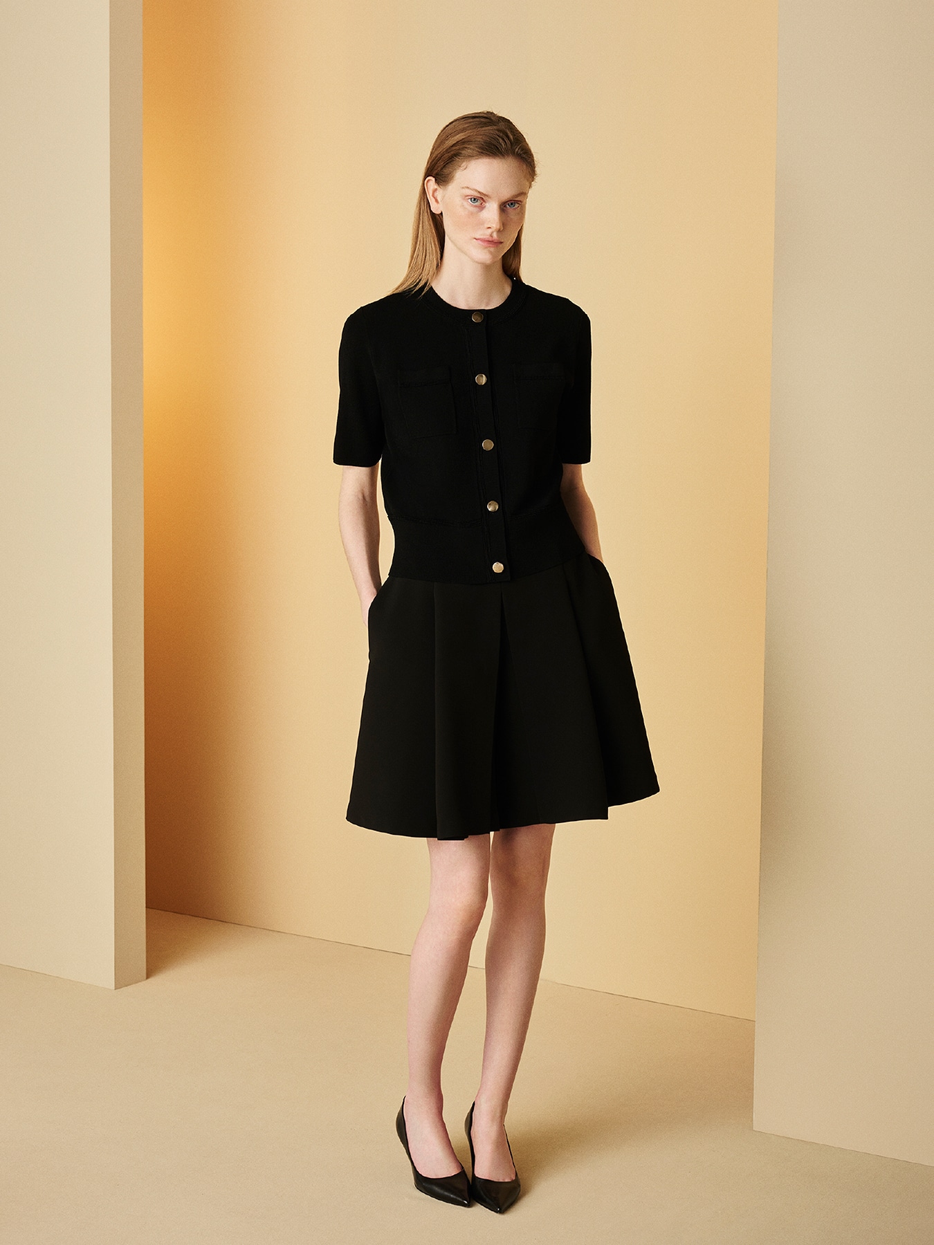 ダブルクロスタックショートパンツ