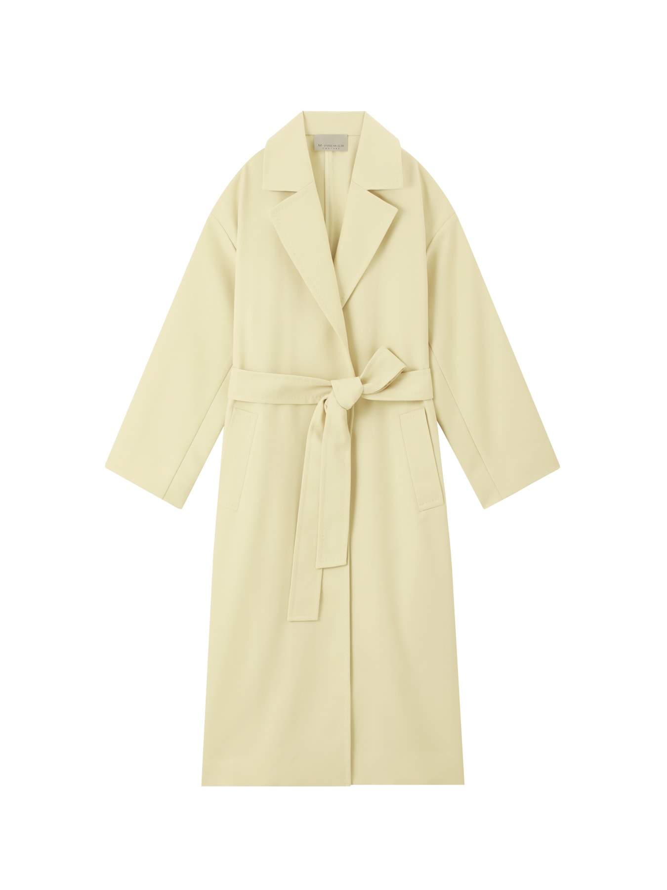 ハンドステッチツイルロングコート