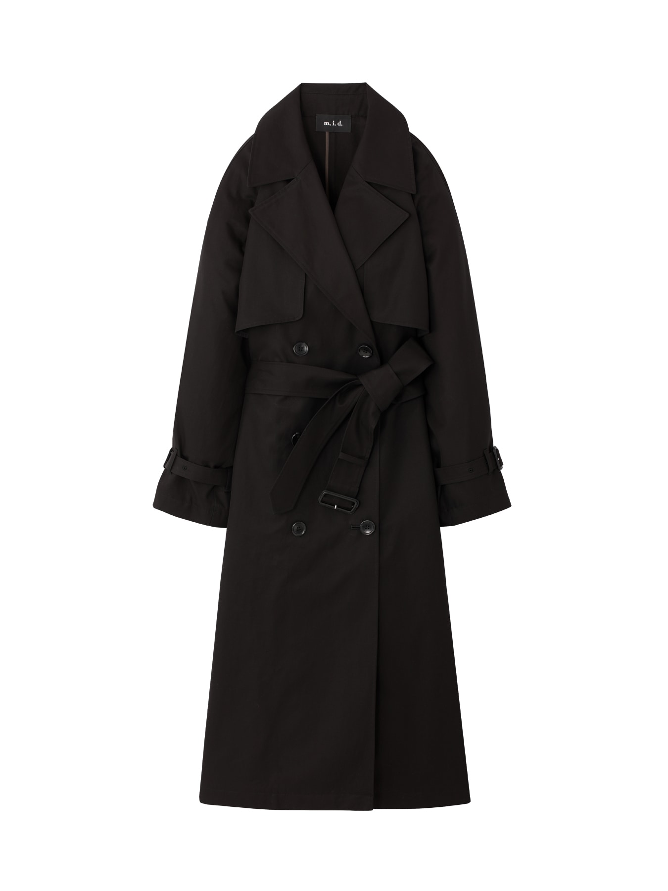 ギャバジンロングトレンチコート