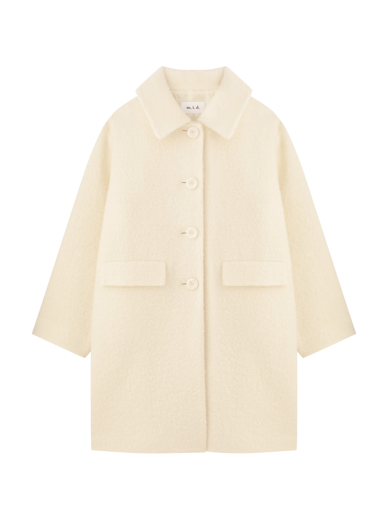 モヘアループミドルコート