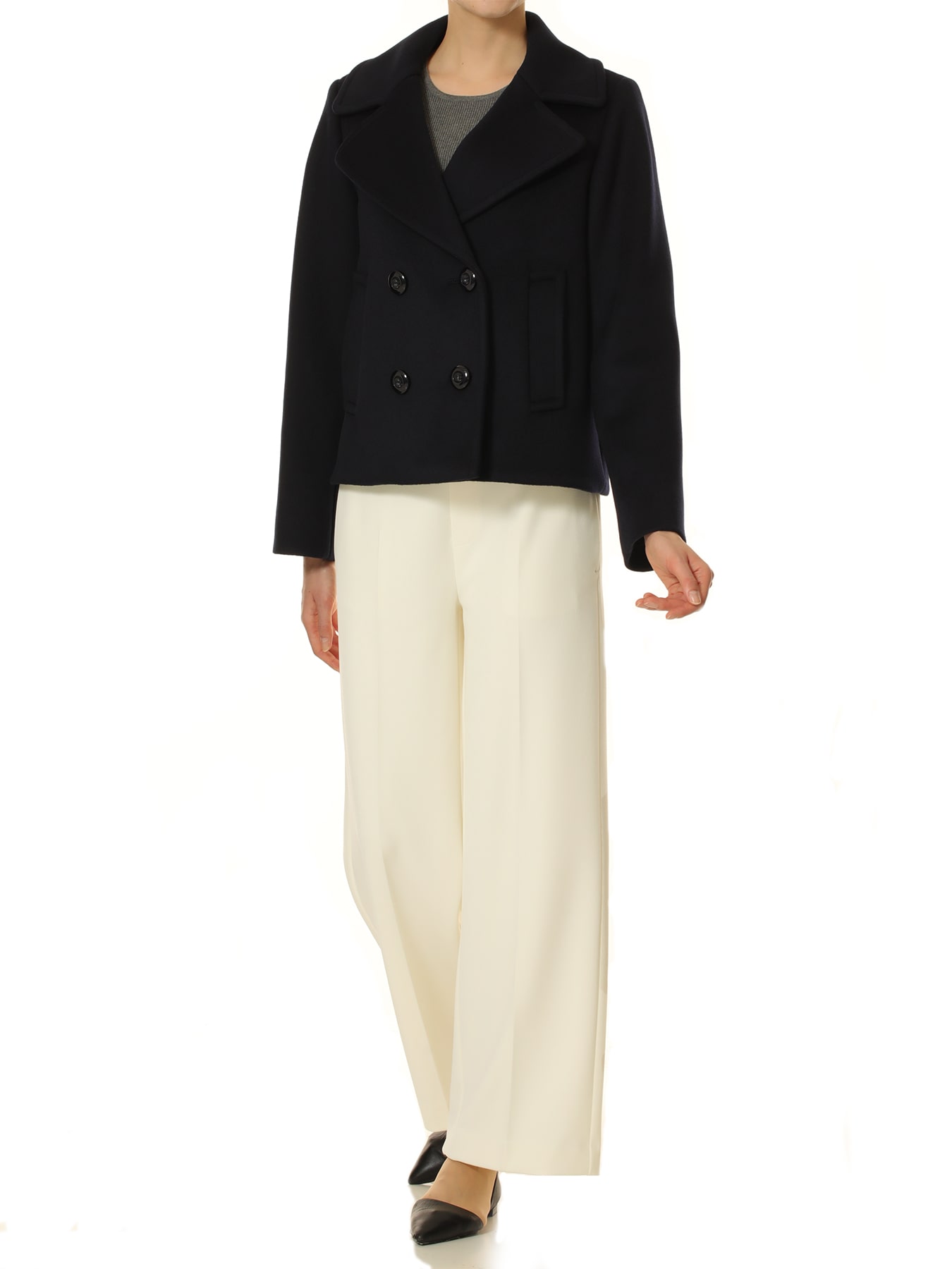 ショートビーバーPコート