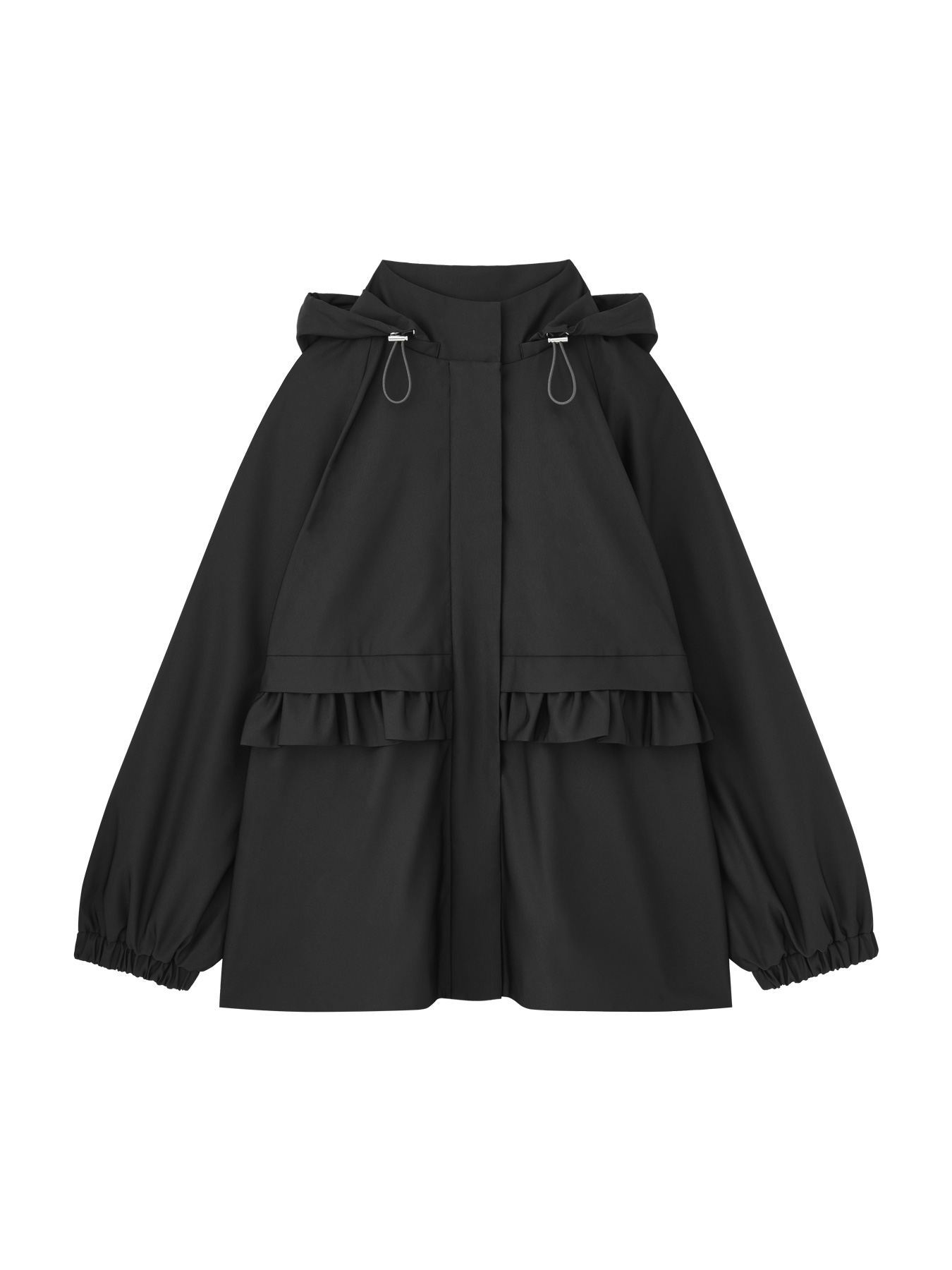 フリルデザイン2WAYパーカー