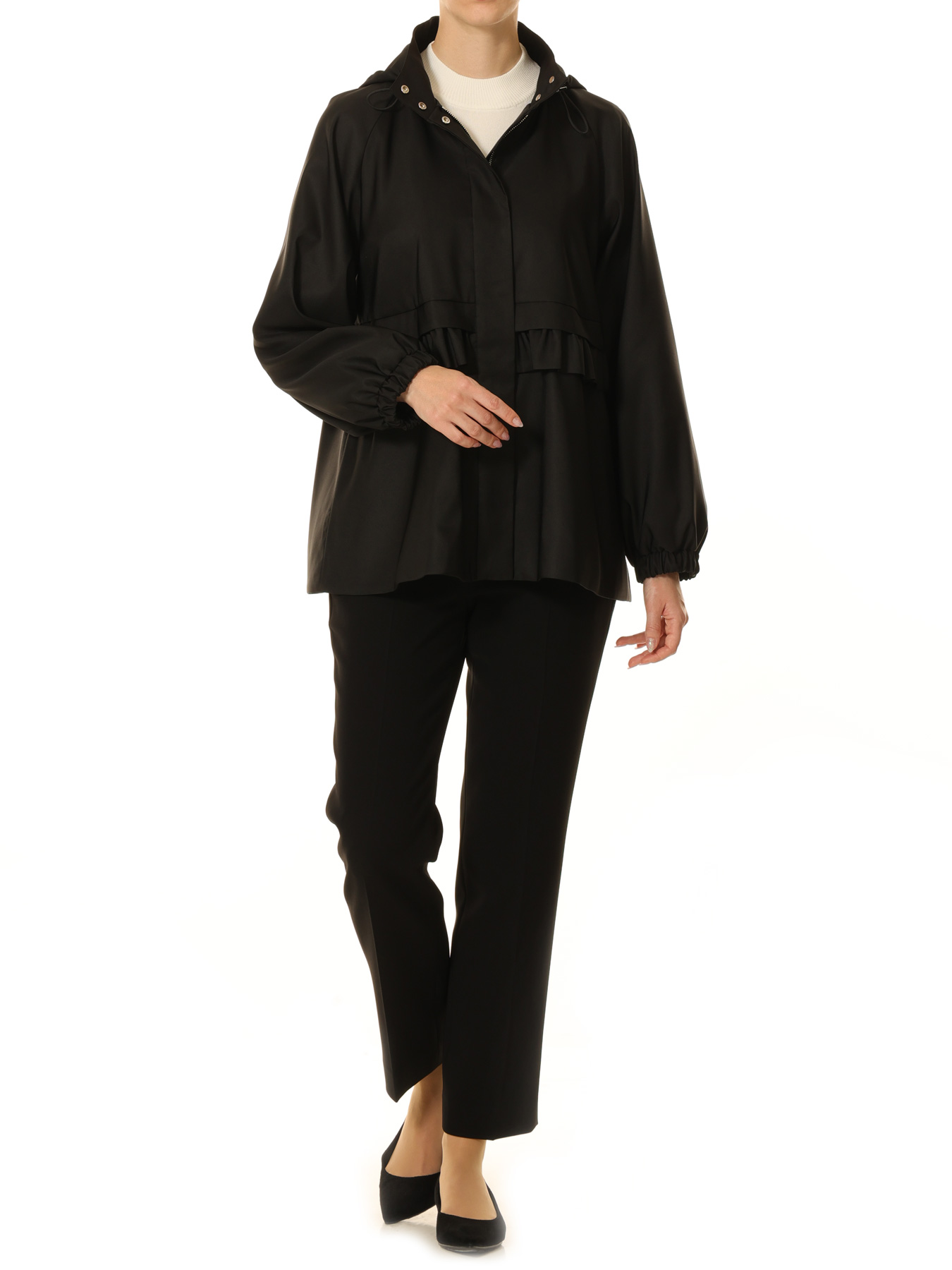 フリルデザイン2WAYパーカー