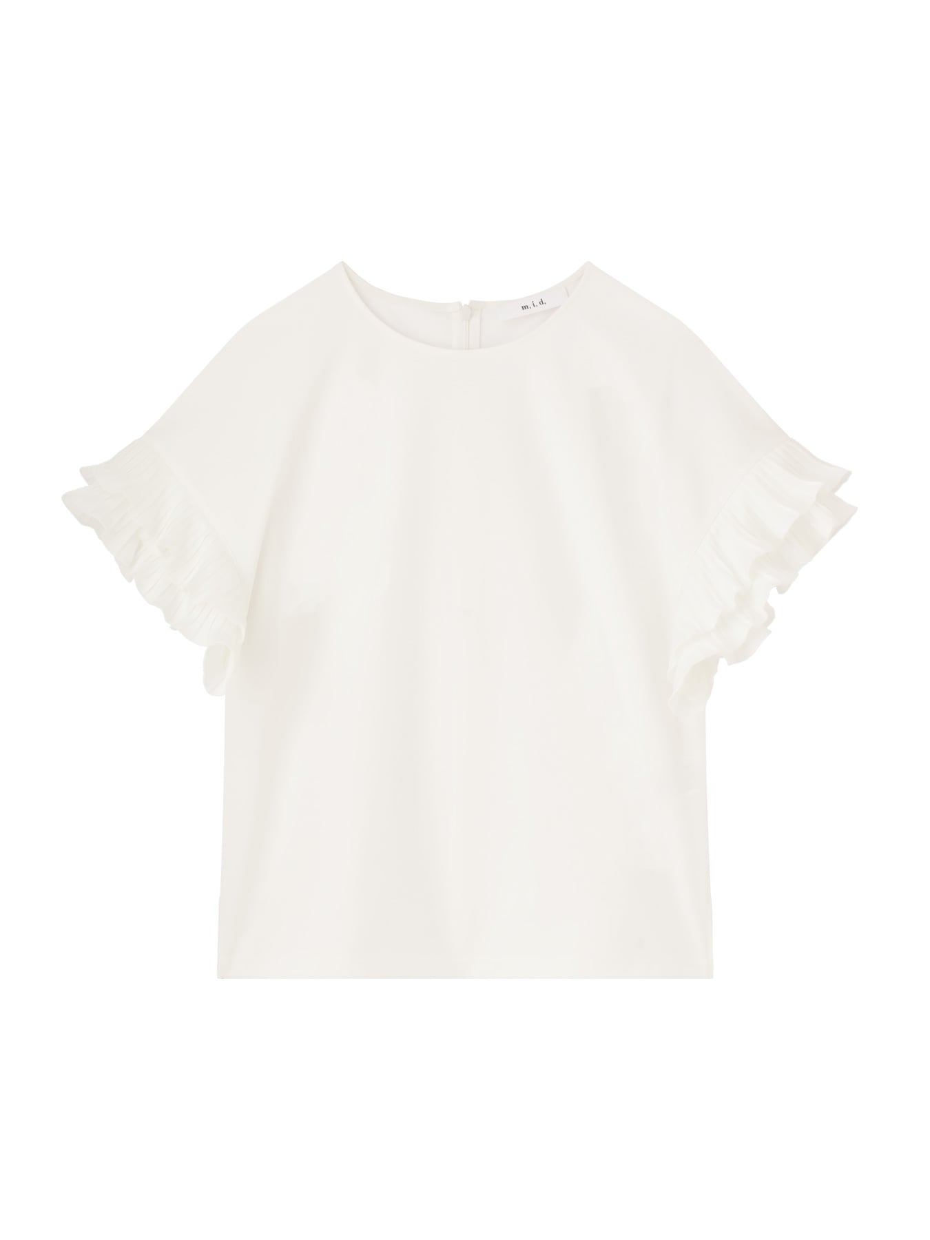 プリーツスリーブカットソー