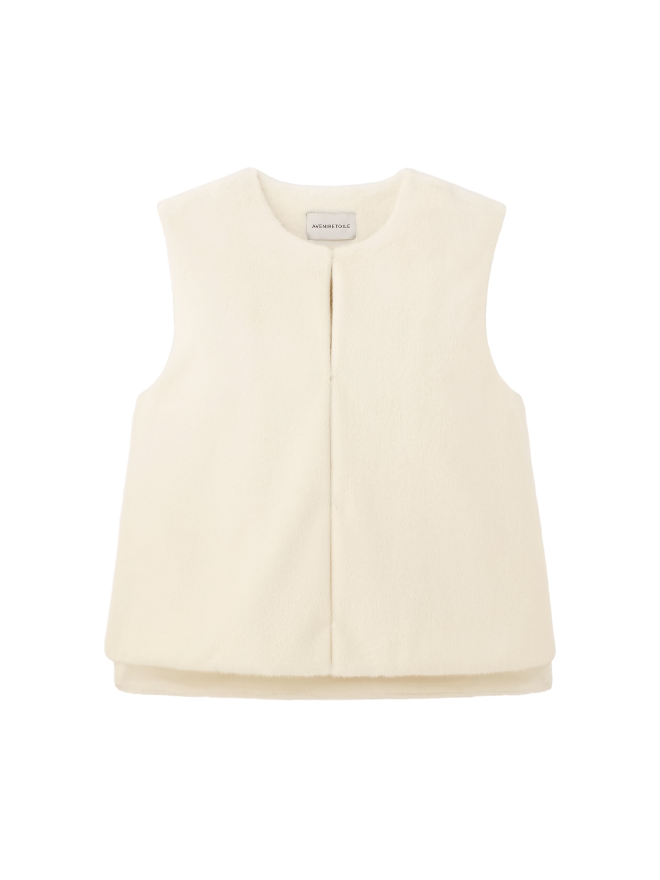 エコファーショートジレ