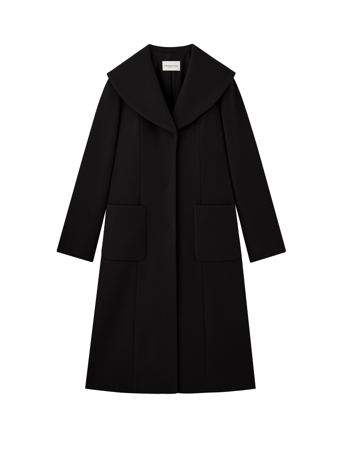 Super170'sショールカラーロングコート