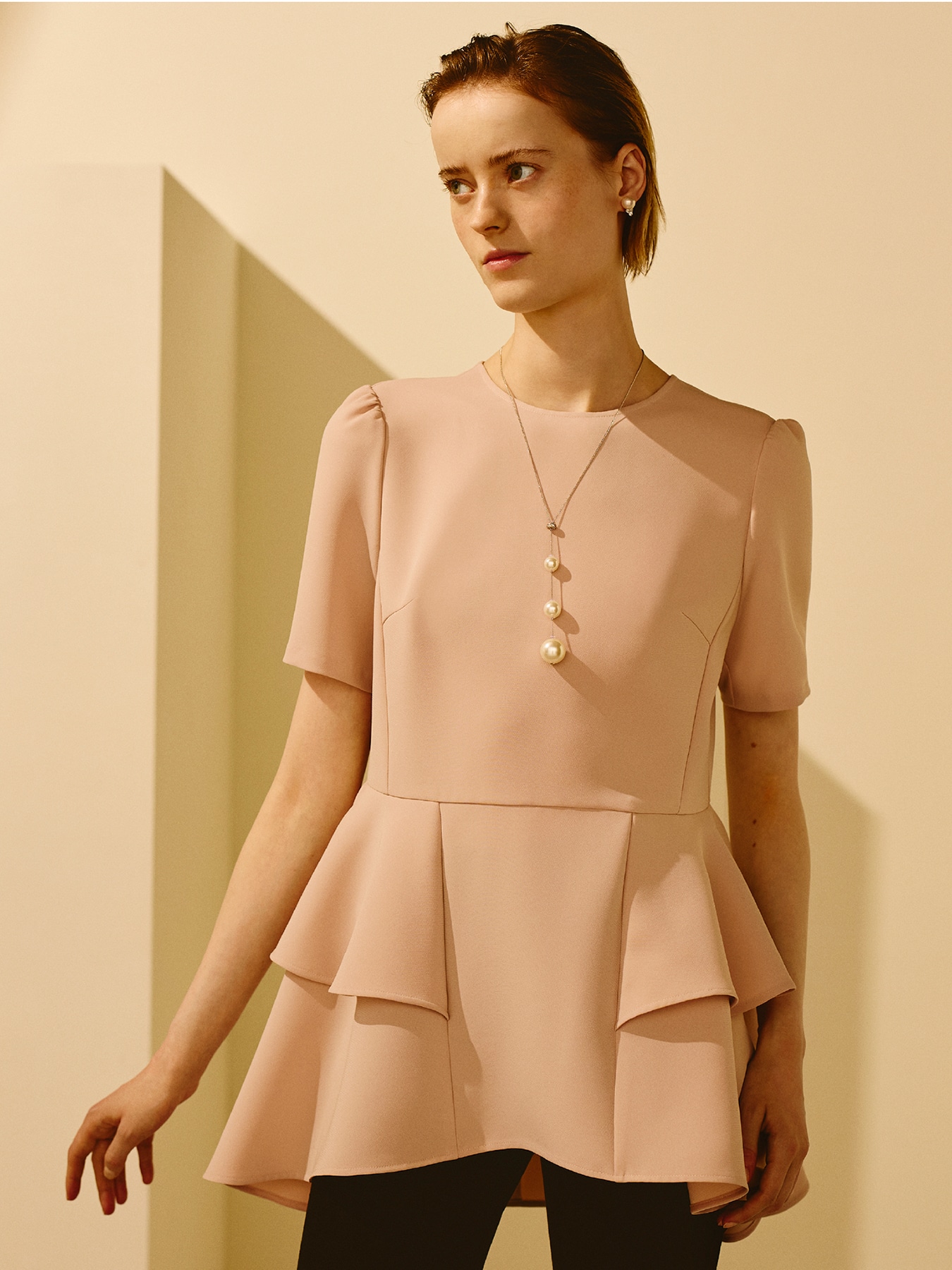 トリプルパールネックレス