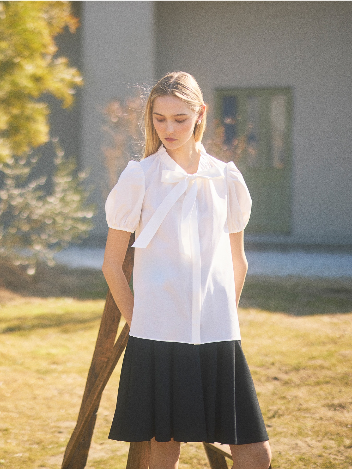 タックショートパンツ