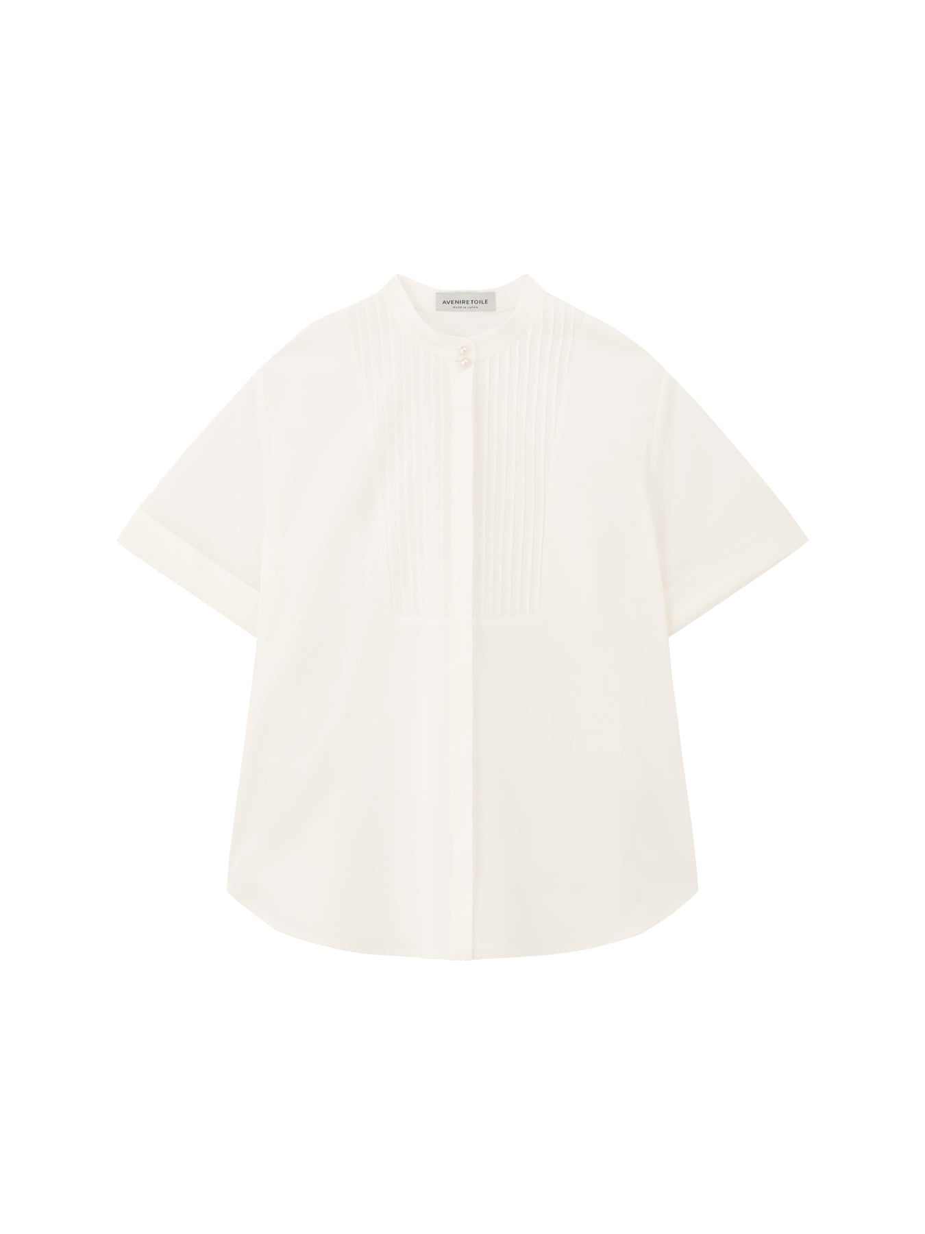 タイプライターピンタックブラウス