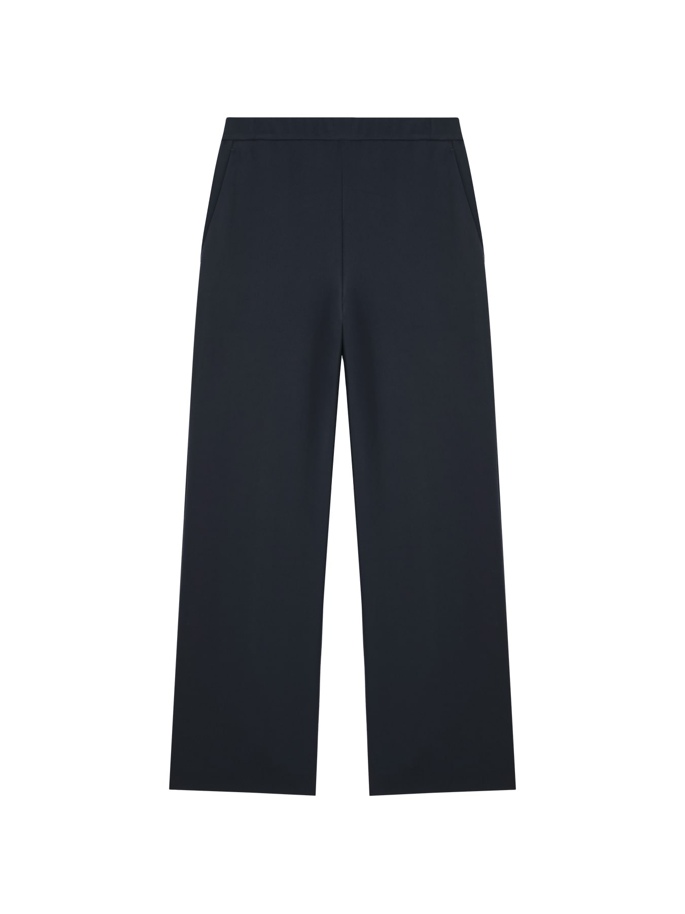 ストレッチサテンストレートパンツ