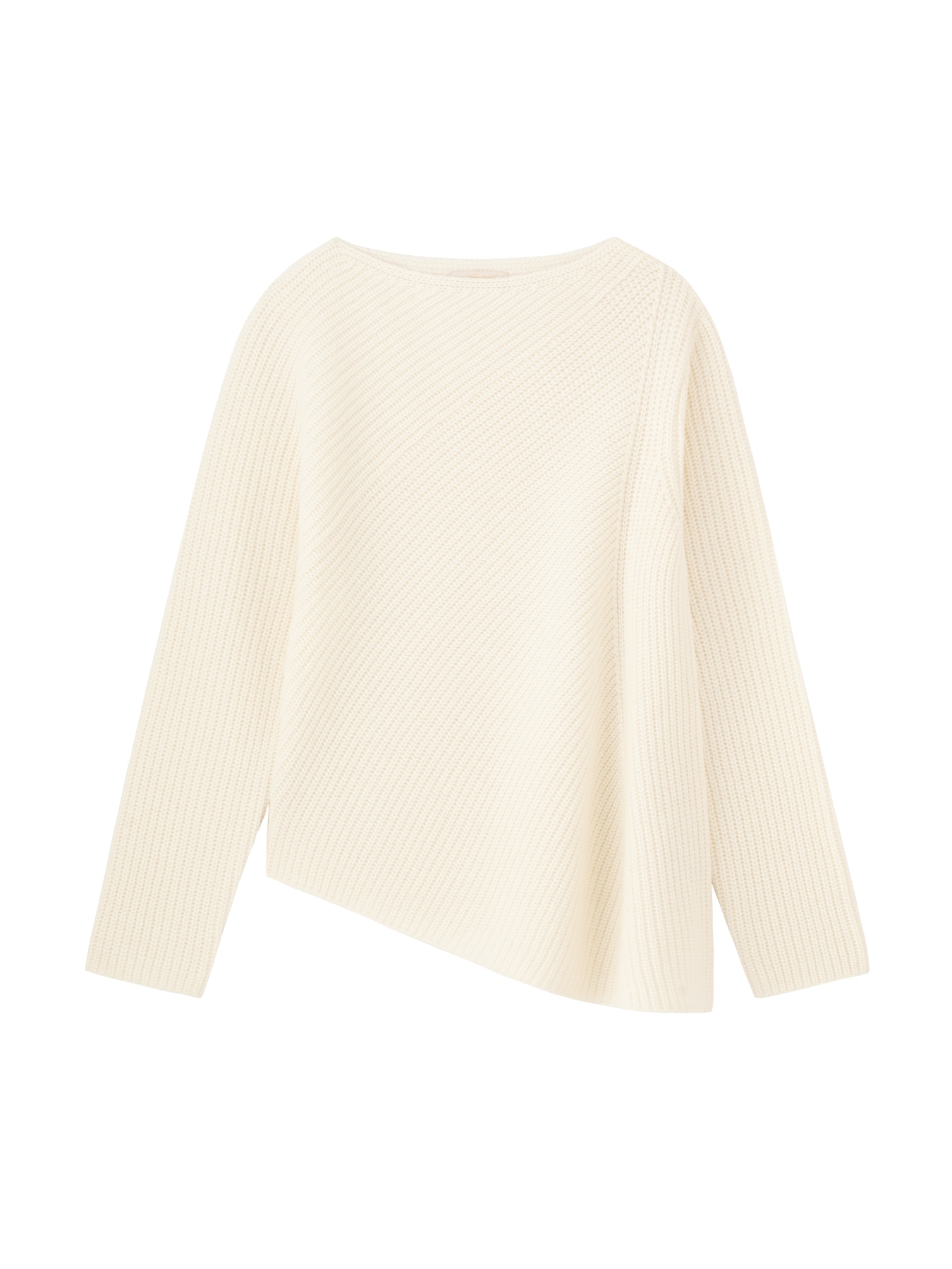 アシンメトリーニットプルオーバー