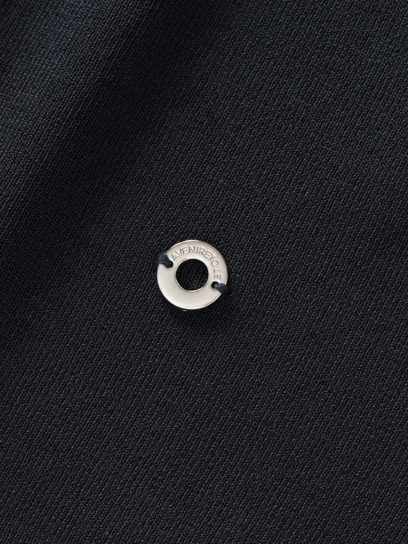 ハイネック半袖ニットプルオーバー