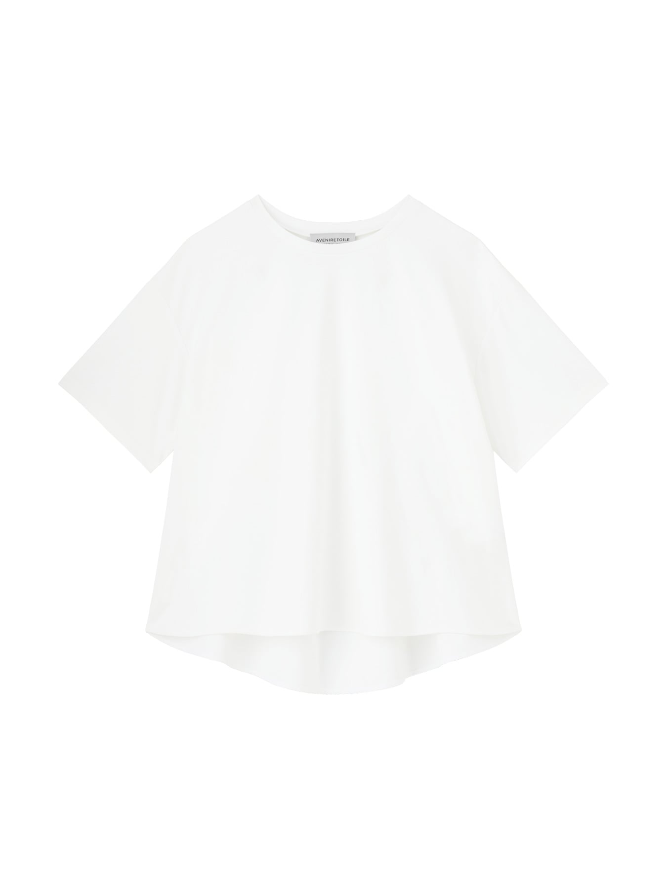 ワンポイント刺繍カットソー