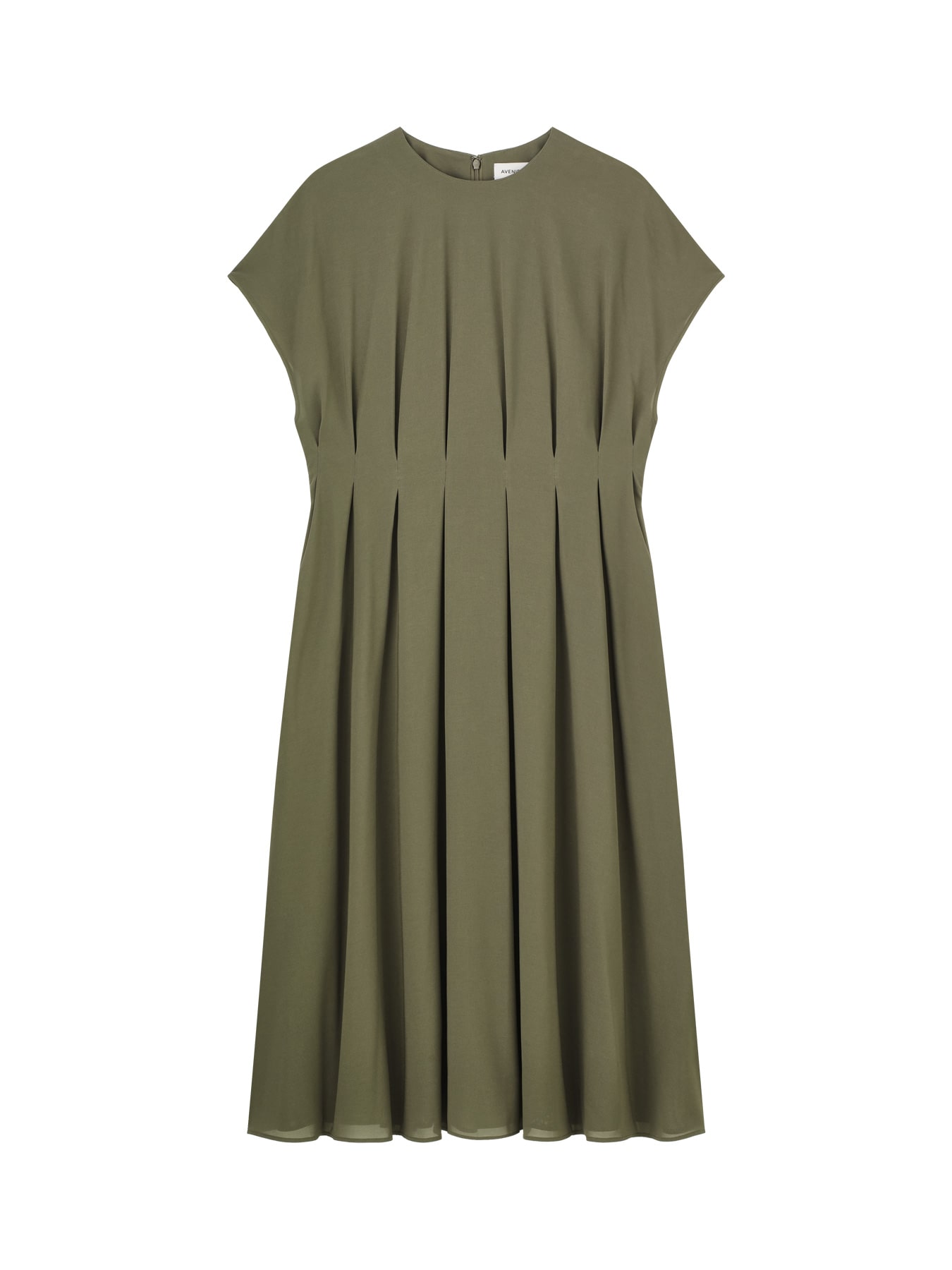 オーガンジータックデザインワンピース