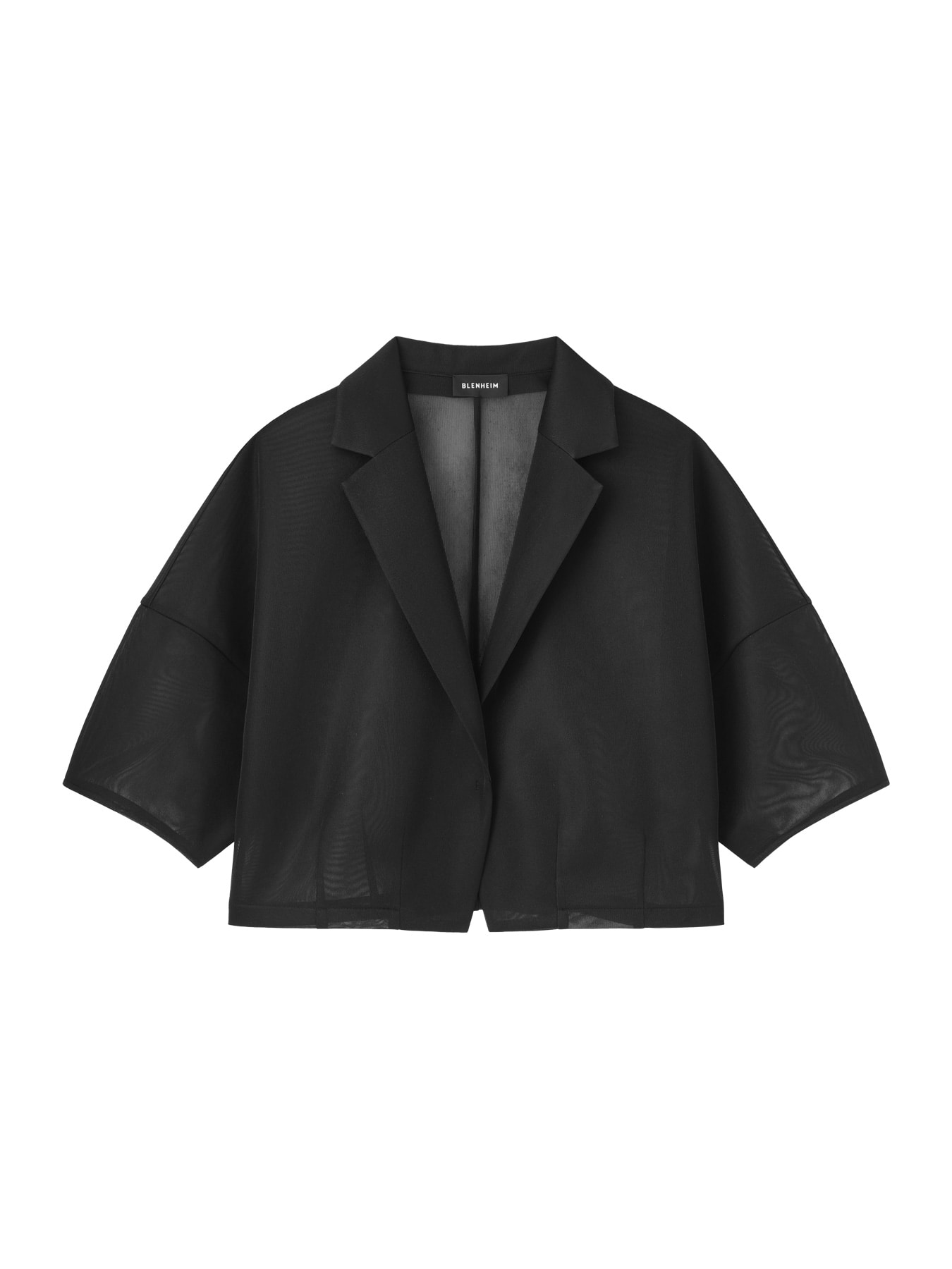 シアーメッシュショートジャケット