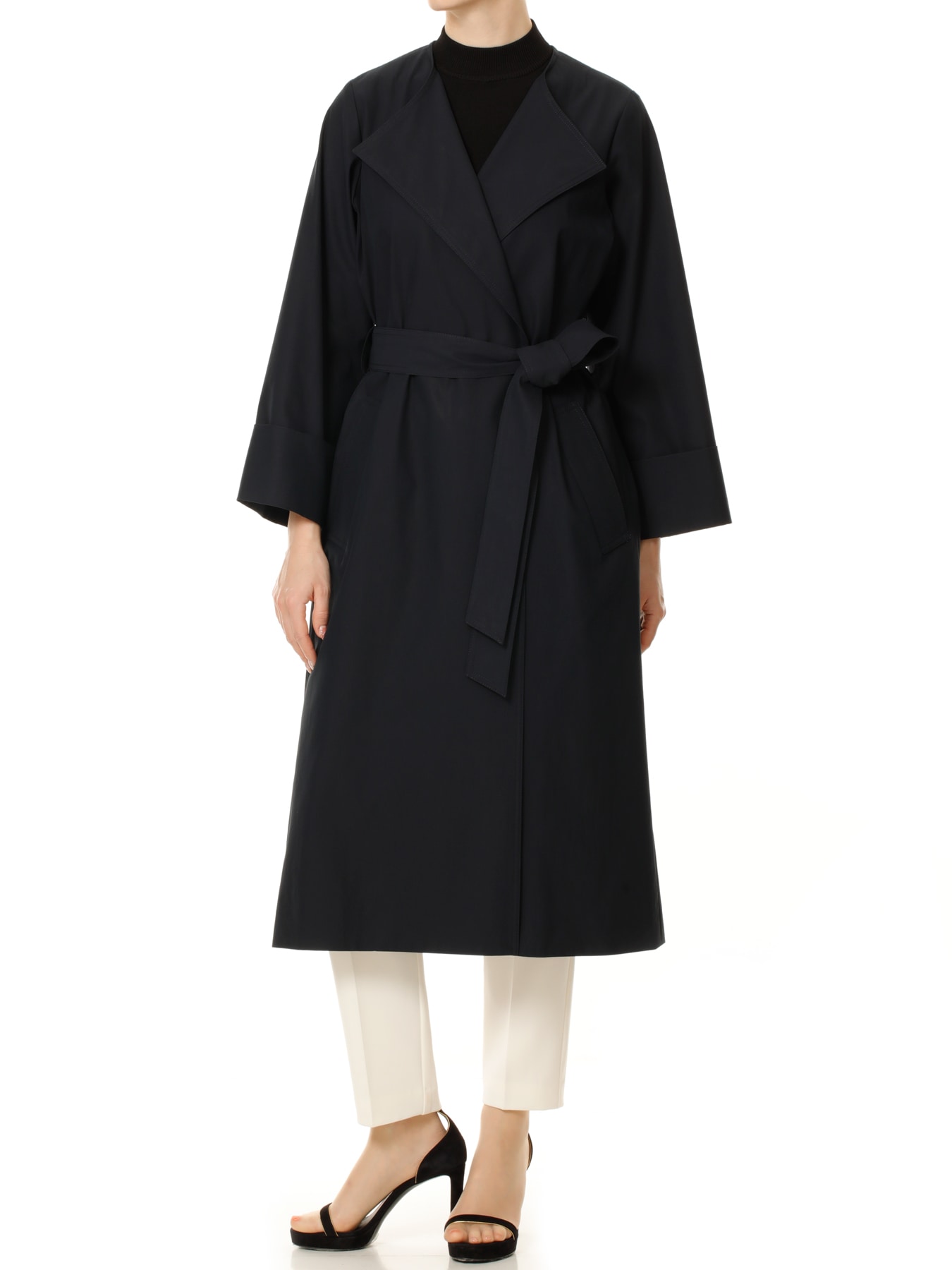 ドライストレッチシャンブレートレンチコート