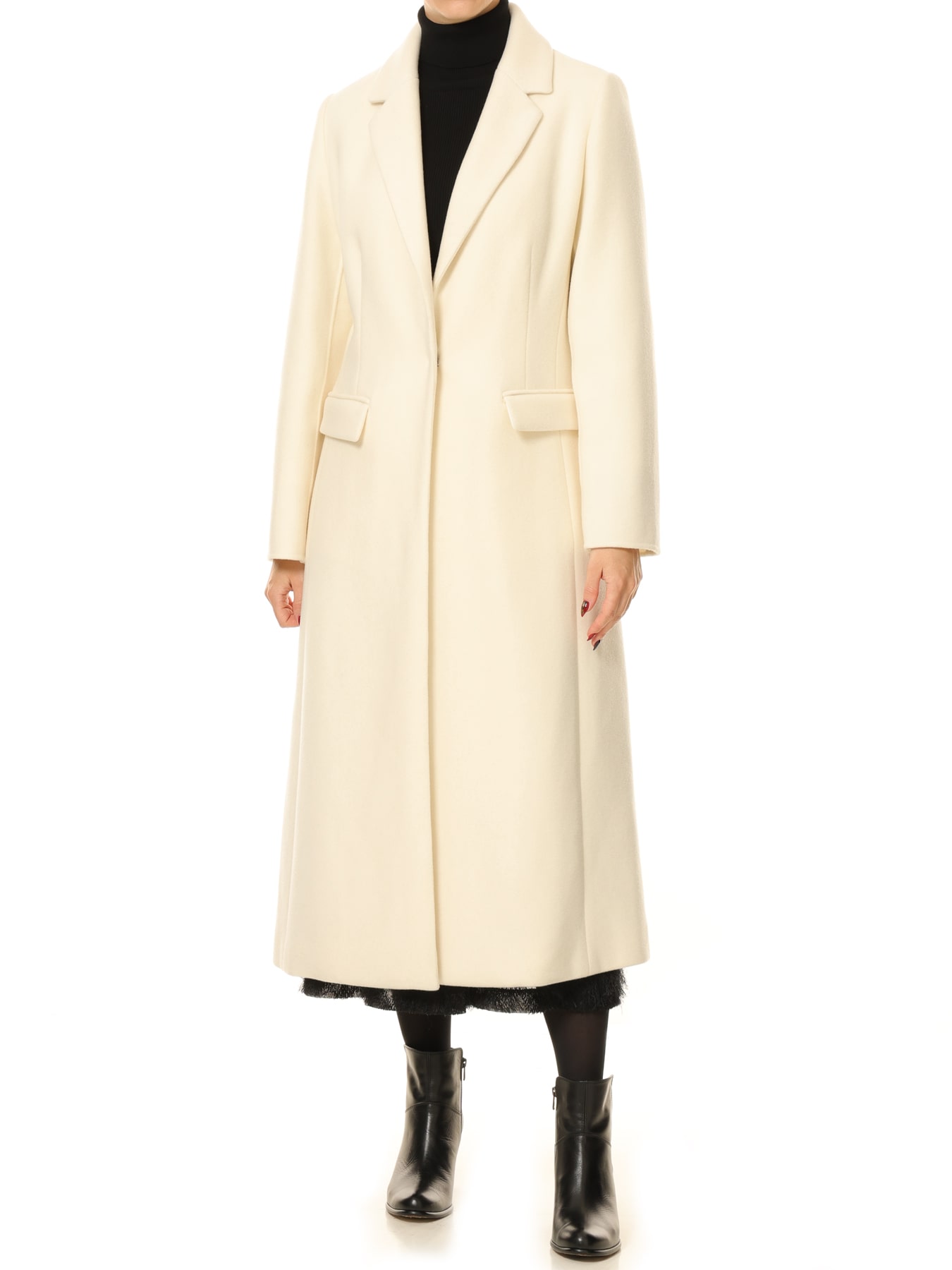 PURE LAMBSメルトンチェスターコート