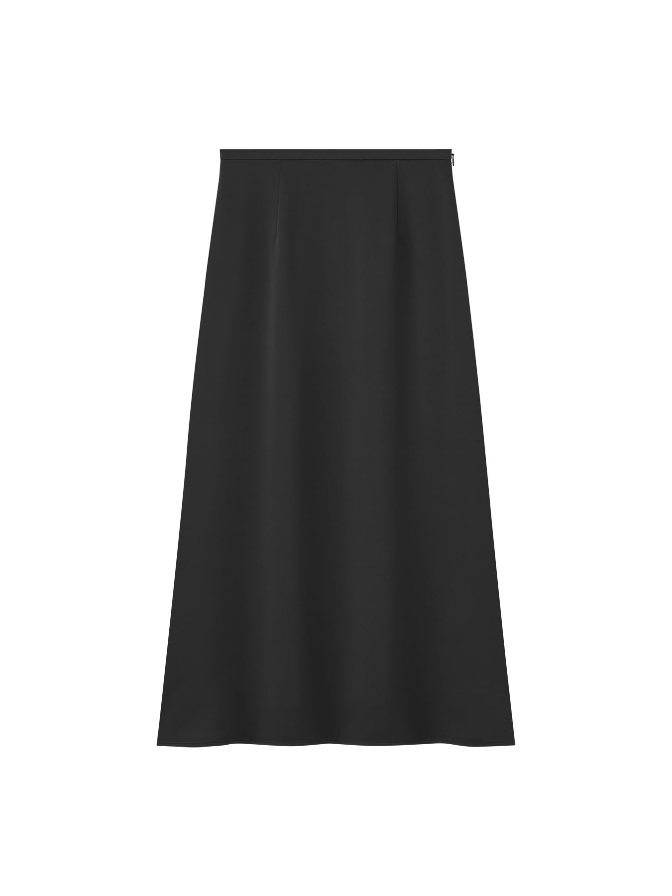 トリアセバックサテンフレアスカート