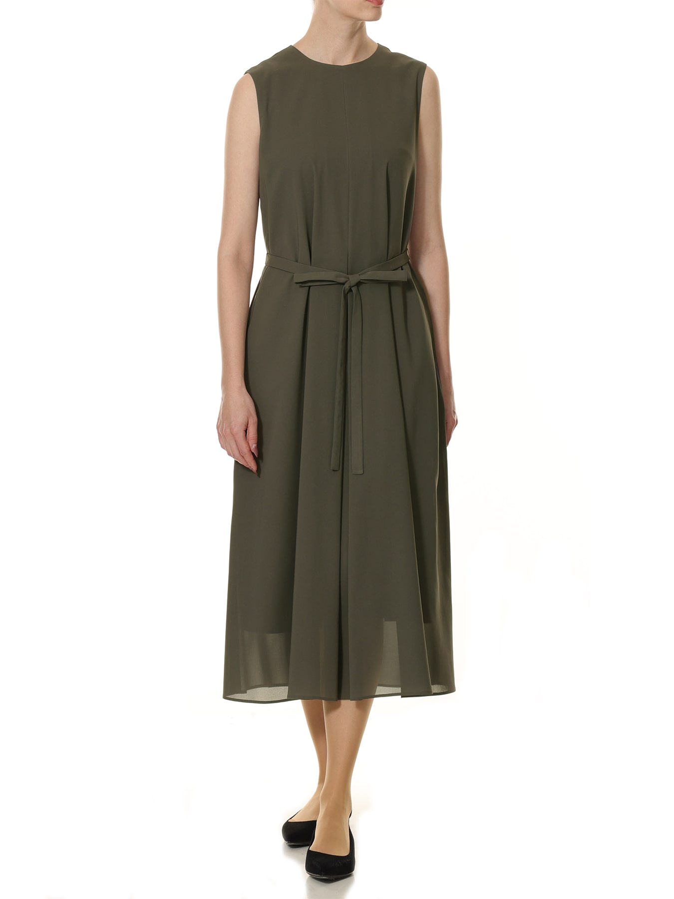 ウエストリボンワンピース